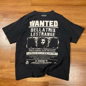 2009 Harry Potter Half Blood Prince Bellatrix Black Movie Promo Large T Shirt